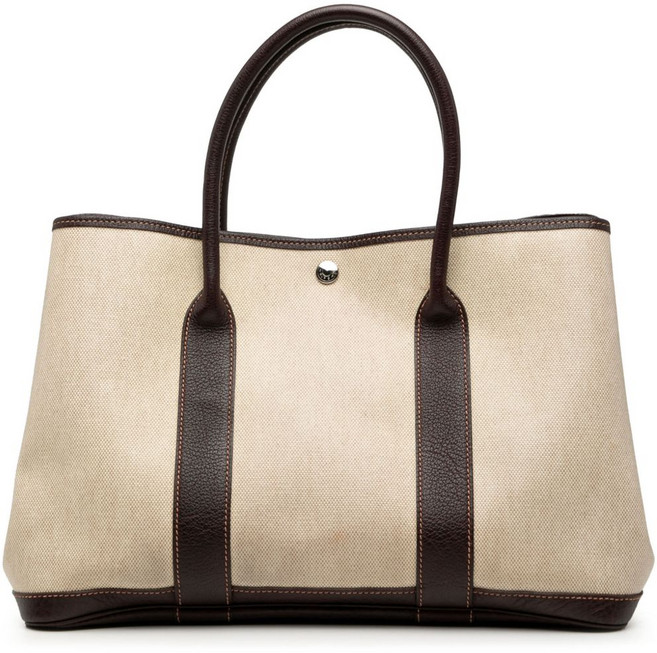 에르메스 중고 1997-2014 투알 앤 네곤다 가든 파티 36 토트 백