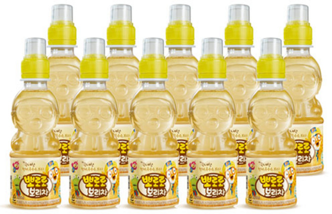 팔도 뽀로로 보리차, 220ml, 10개