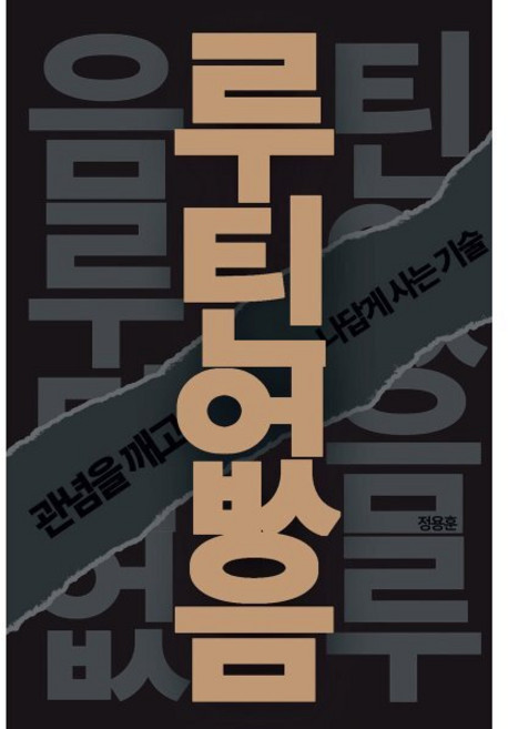 루틴 없음:관념을 깨고 나답게 사는 기술, 루틴 없음, 정용훈(저), 채륜, 정용훈