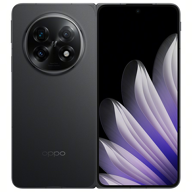 기존 Oppo Find N5 휴대폰 8.12" AMOLED 접이식 화면 무선 충전 50.0MP 카메라 5600mAh Snapdragon 8 Elite, 01 12GB 256GB, 02 black, 256GB