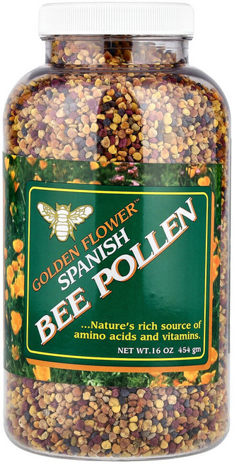 골든플라워 스페인산 꿀벌 화분 아미노산 454g-IHCGB336, 454g, 1개