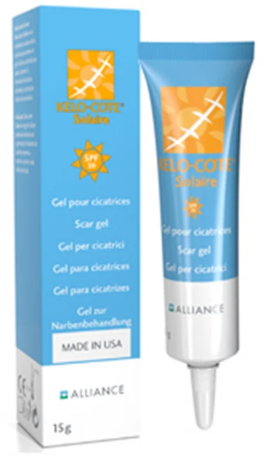 [세종메딕스] 켈로코트 솔레어 자외선 차단 겔 흉터 화상 연고, 15g, 1개 - 쿠팡