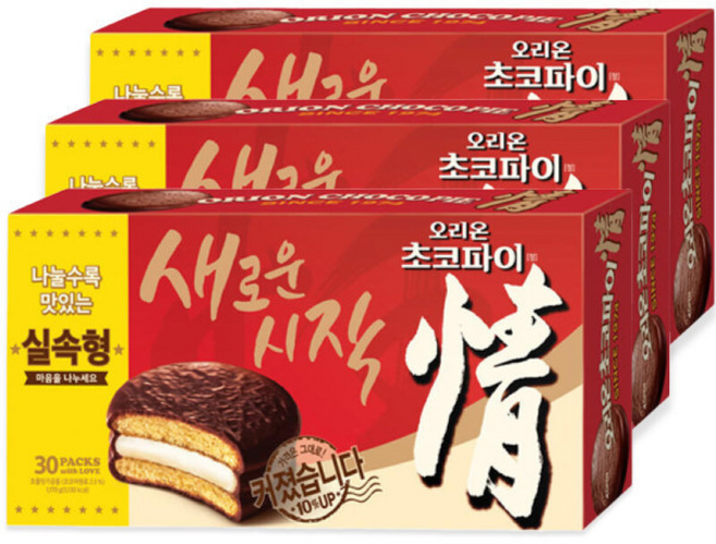 오리온 초코파이 대용량 (), 1.17kg, 90개