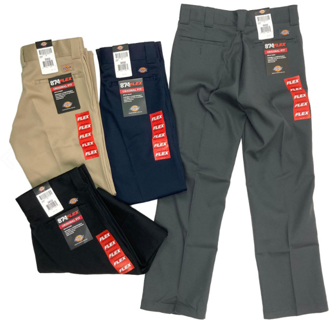 Dickies 874 FLEX 直筒工作褲 軟版 西裝褲