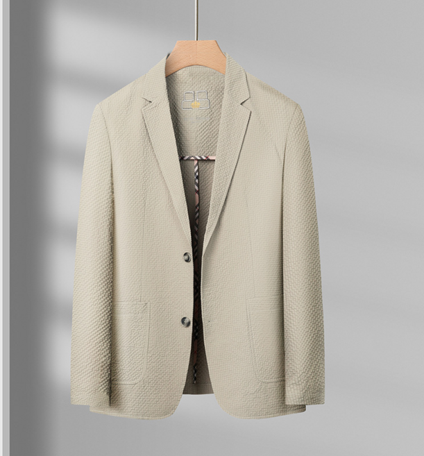 REZENZI 남성 봄 여름 정장 남성 구김없는 자켓 빅사이즈 캐주얼 정장코트 슬림자켓 중년 아빠옷 춘하복 남성의류