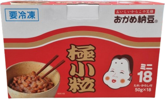 [트레이더스] 타카노 낫또(18입) 아이스박스포장, 1박스, 900g