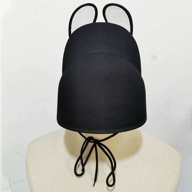 조선시대 임금 양반 머리 모자 관모 코스프레 갓 왕관, 1개, AM. 신형 비어복 모자 끈 포함