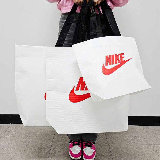 나이키 리유저블백 정품 오레곤 쇼핑백 예쁜 에코백