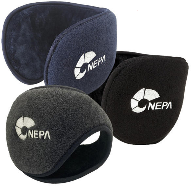 네파 Safety 방한 귀마개 2개, 그레이