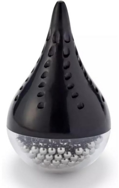 와인 애호가 디럭스 스테인리스 스틸 디캔터 클리닝 비즈와 스트레이너 - 잔과 위스키 디캔터를 위한 간편한 및 유지 관리를 250개의 BPA 프리 비즈, Beads