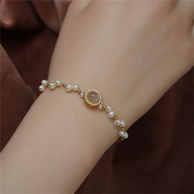 besteffie 여성 진주 팔찌 심플 우아한 디자인 결혼식 파티 액세서리 데일리 K87