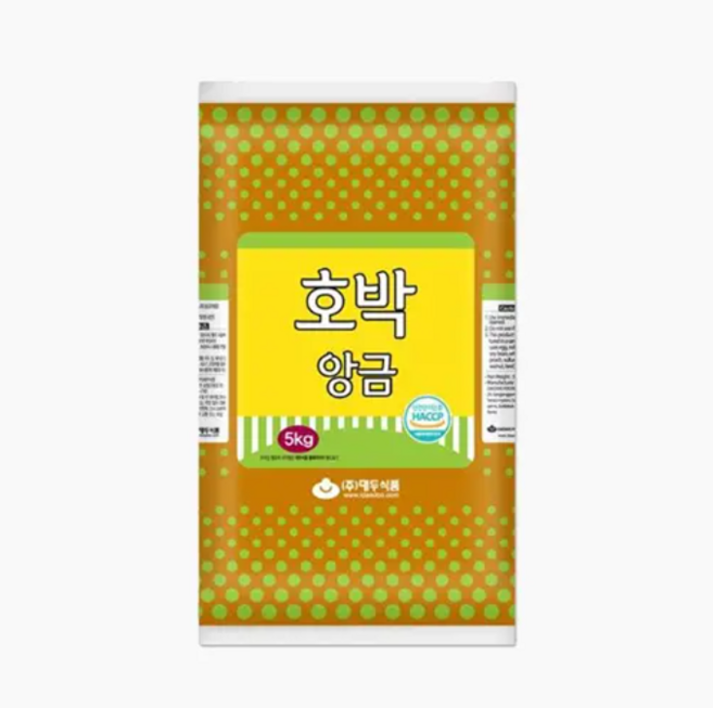 대두 호박앙금57M 5kg, 4개