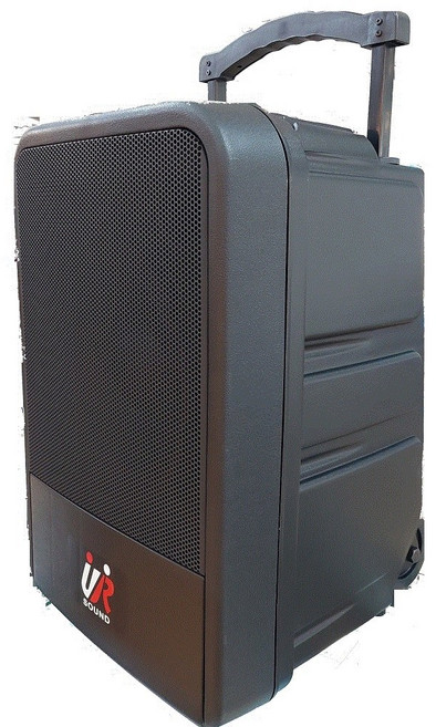 UR SOUND PU-9S60雙頻180瓦大功率移動式擴音器台灣製公司貨, 一手握+一頭麥無線麥克風, 1個