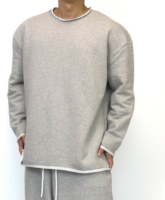 PACIENCIA 소프트엣지 오버핏 맨투맨