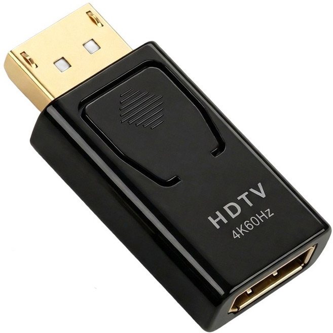 젠코어 4K DP to HDMI 변환 젠더, 1개, 고급형