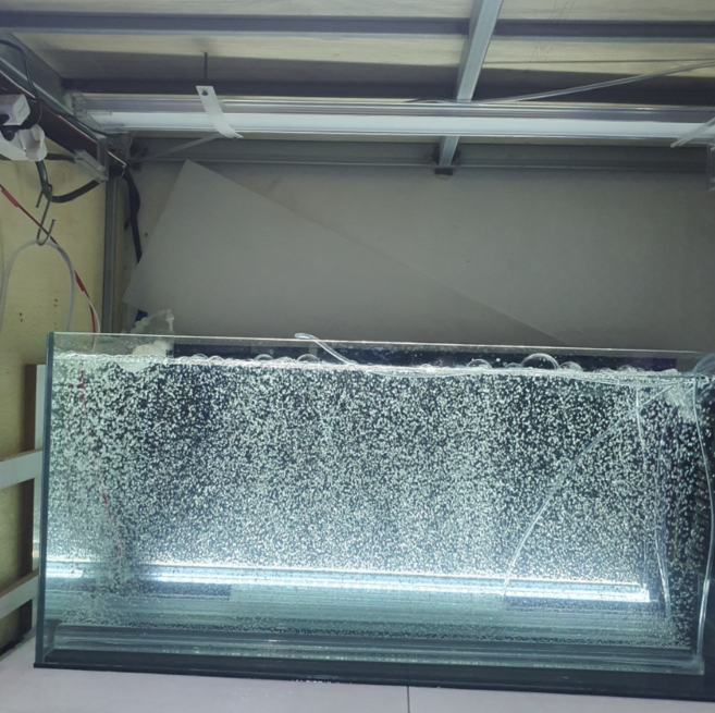 1 000mm~1 1000 유리 막대형 에어 커튼 기 포기 앙코르 수족관 자체 수작업 기 포기 에어 콩돌, 1개