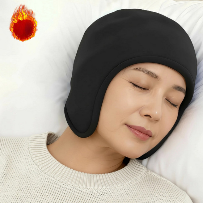 방한 수면모자 겨울 귀덮개 비니 이너캡