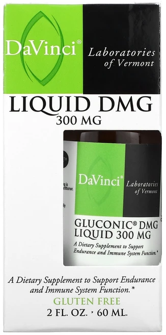 다빈치 랩 오브 버몬트 액상 Gluconic DMG 300mg 60ml(2fl oz), 1개, 60ml, 60ml - 쿠팡
