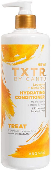 TXTR by Cantu Leave In + Rinse Out 하이드레이팅 컨디셔너 473.2ml(16온스), 1개