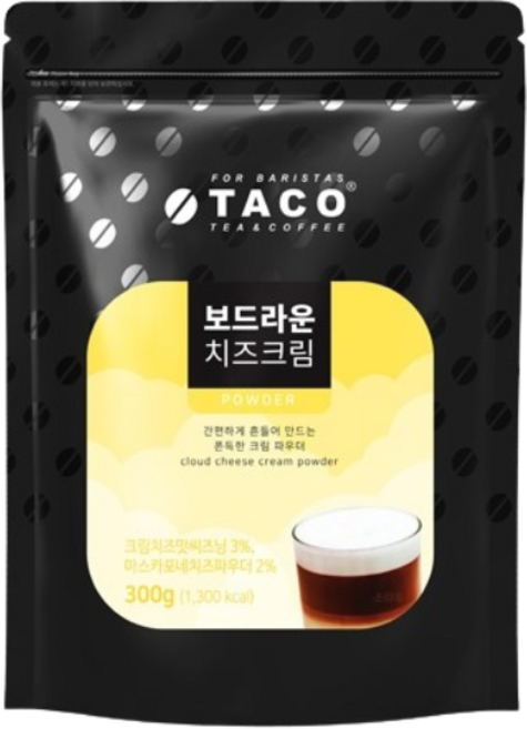 타코 보드라운 치즈 크림 파우더, 300g, 6개