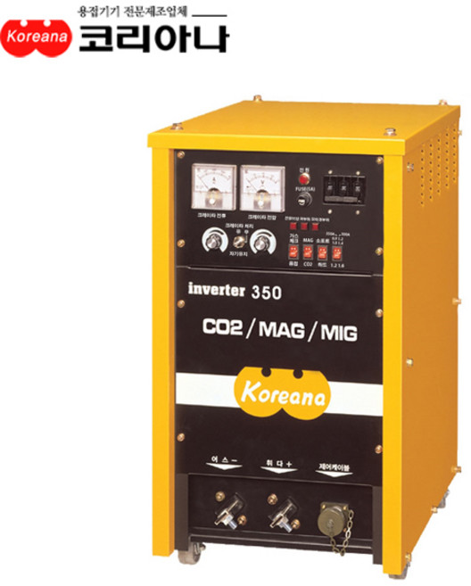 코리아나 CO2 인버터 350A 용접기 MIG INVERTER 씨오투 용접기 CO2 용접기 미그용접기 단품 세트, CO2-350A 몸체만, 1개
