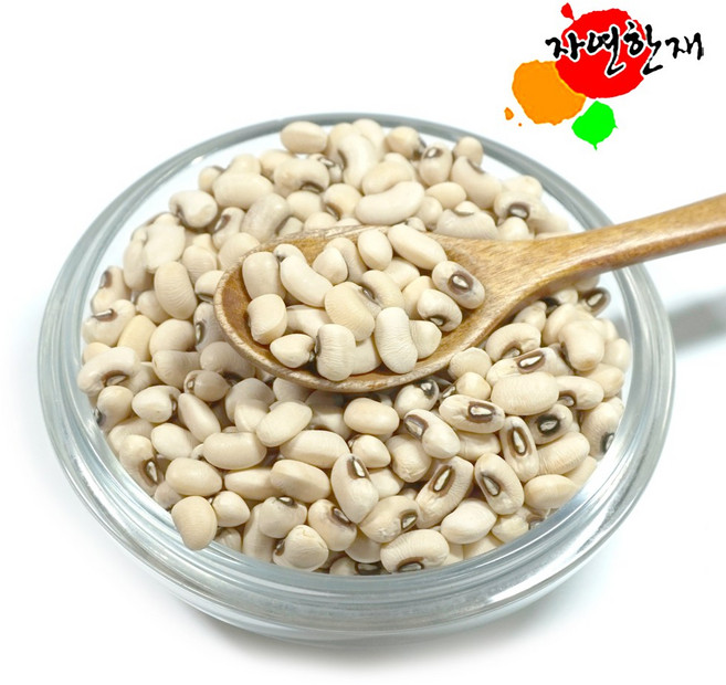 자연한재 동부콩 1kg 블랙아이 빈 흰, 1개
