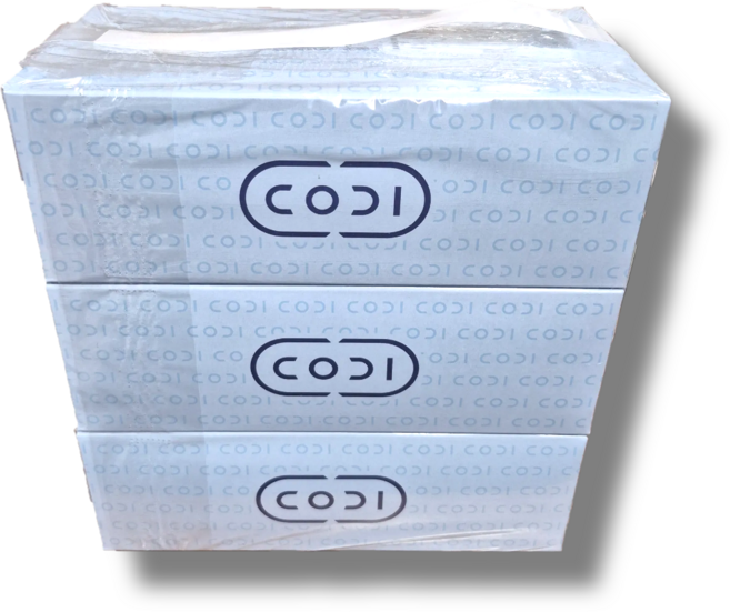 코디 미용티슈 150매x3개입 쌍용씨앤비 각티슈, 3개, 150매입