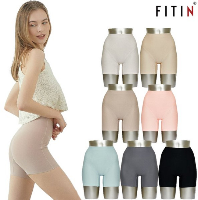 피트인 방송히트피트인533 빅사이즈 노라인 인견 메쉬 네모팬티 7종(90~110)