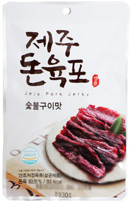 고려식품 제주돈육포 30g 맥주안주 마른안주 혼술안주 제주돈육, 1개