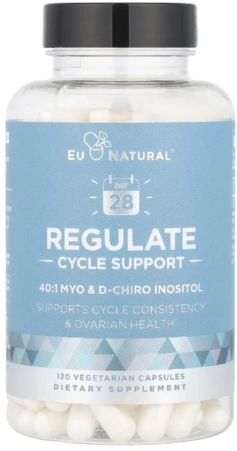 EU내추럴 이노시톨 Regulate Myo D-Chiro Inositol 베지캡슐 120정, 1개 - 쿠팡