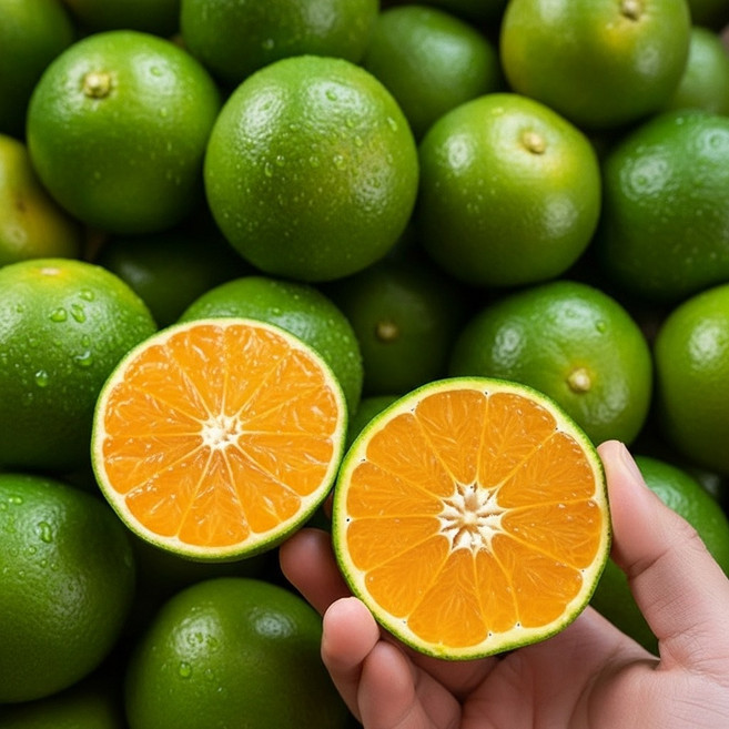 비셀팜 제주 조생종 감귤 산지직송, 1박스, 2kg (랜덤과 2S-M)