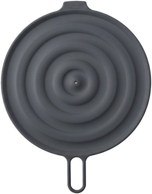 치타쇼 실리콘 듀얼 멀티 뚜껑 그레이 색상 (18cm~30cm 멀티커버), 1개, 32cm