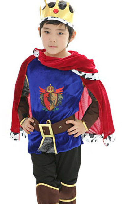 프리미엄 프린스 아동 할로윈 의상 파티 코스튬