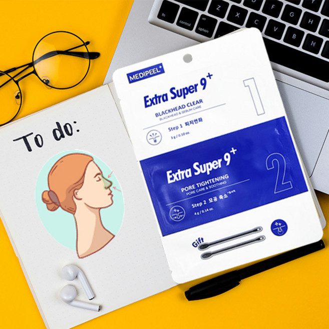 메디필 코팩세트 피지연화제 에센스 면봉 까지 올인원 모공관리팩 + 사은품(니플패치), 4개, 1개입