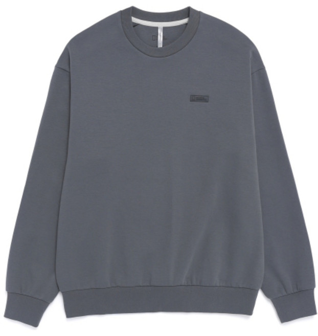 내셔널지오그래픽 NATIONALGEOGRAPHIC N261USW810 블루핀 로고 세미오버핏 맨투맨 URBAN KHAKI N261USW810874 170966