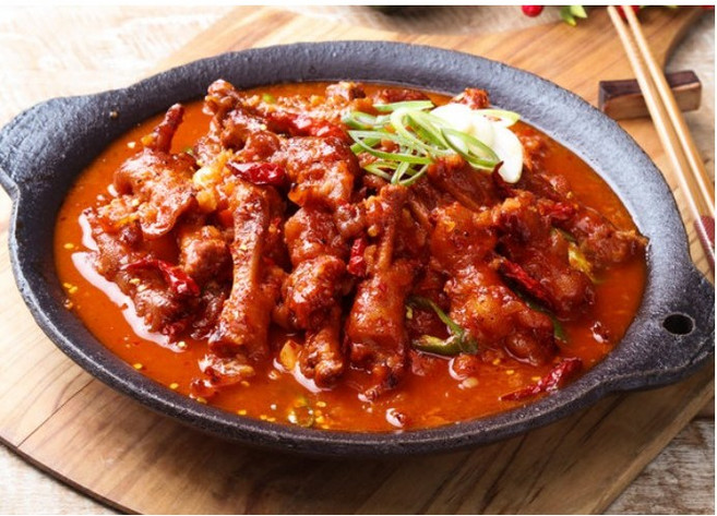 국물닭발 800g 다우린, 1개