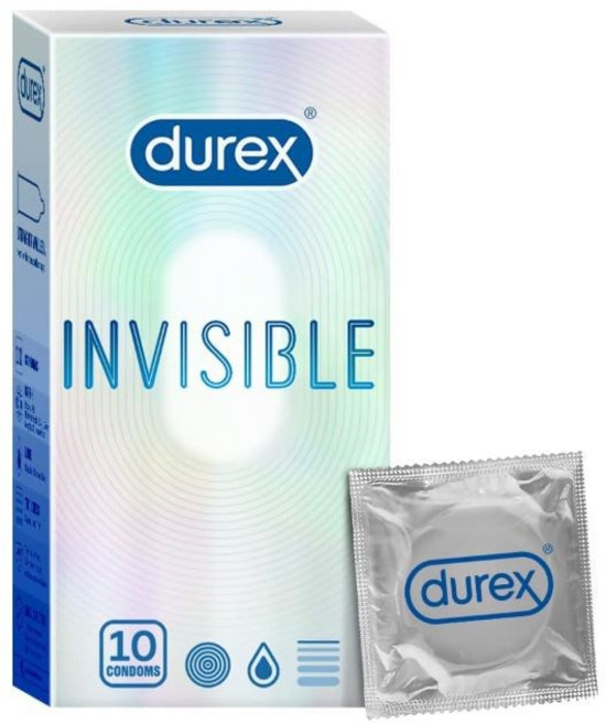 듀렉스 인비져블 콘돔 10p (사은품증정), 10개입, 1개