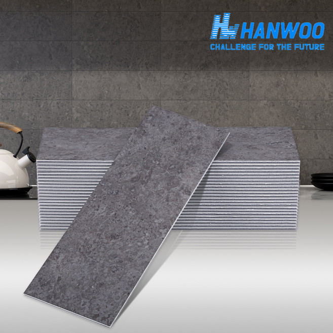 HANWOO 인테리어 붙이는 데코 타일 주방 욕실 화장실 마블 시트지, BPT205