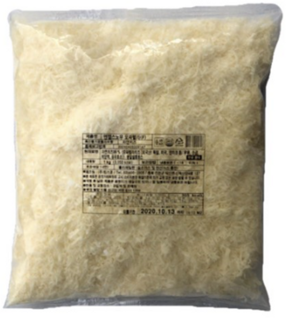 엔젤스노우 모짜렐라 눈꽃치즈, 1kg, 3개