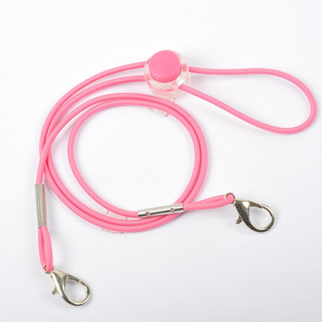 범쓰컴퍼니 마스크 스트랩 목걸이 고리 목걸이줄 길이조절 실리콘 마스크끈 조절 추천