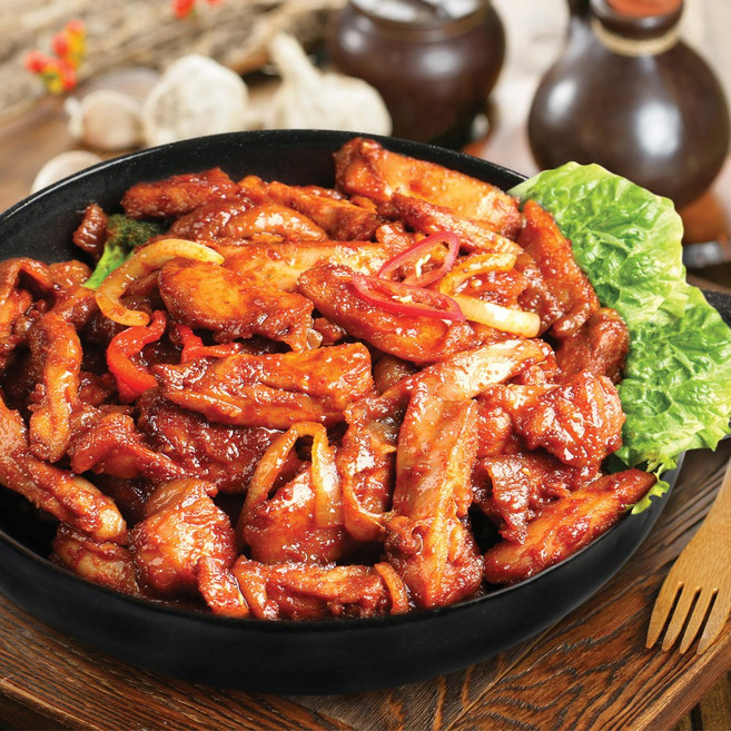 서초닭 춘천 프리미엄 넓적다리살 닭갈비 순한맛 600g, 2개