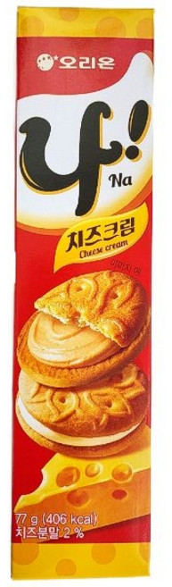 오리온 나 치츠크림 샌드, 77g, 11개