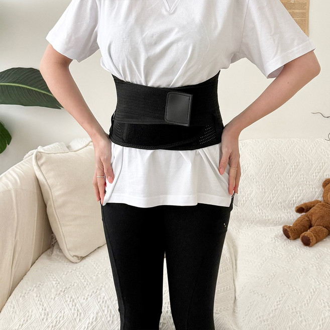 루미바디 허리보호대 의료용 복대 벨트, 1개