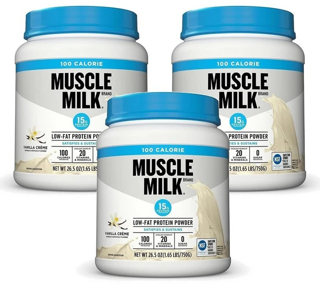 머슬밀크 제로 프로틴 바닐라 분리유청단백질 750g, 3개 - 쿠팡