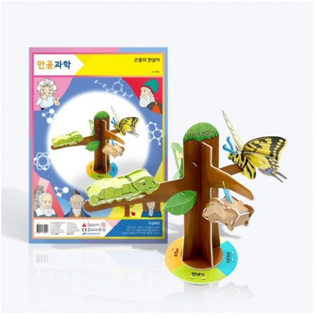 스콜라스 뜯어만드는세상 만공과학 곤충의 한살이