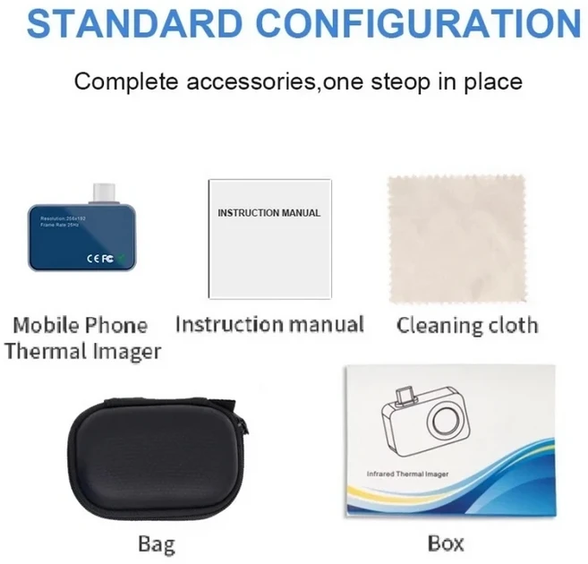 TOOLTOP Android Type-C 열화상 카메라 25Hz 광 패널 전원 장치 오류 감지, 01 T7