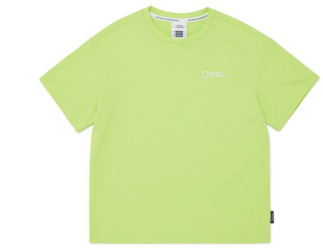 내셔널지오그래픽 NATIONAL GEOGRAPHIC KIDS K252UTS912 프로즌 그래픽 반팔 LIME 142440