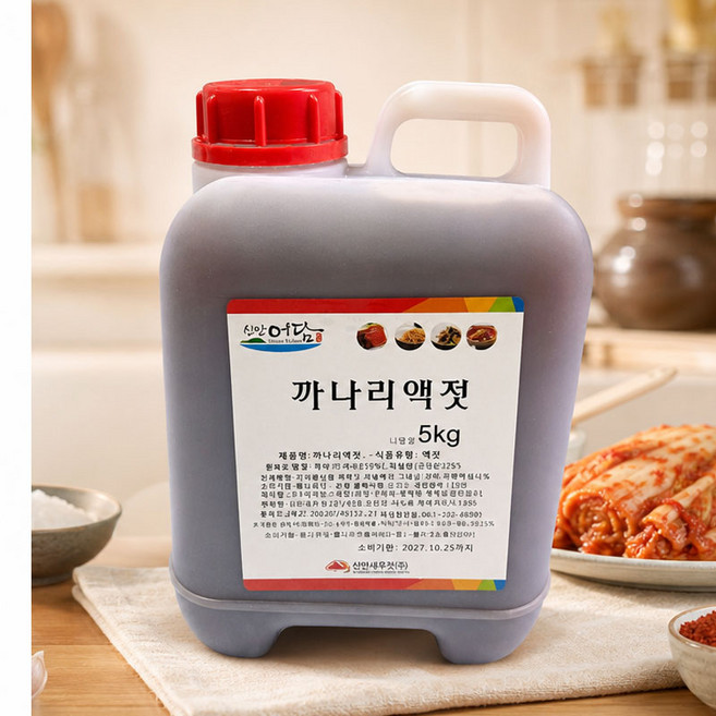 신안어담 까나리액젓 5kg, 1개