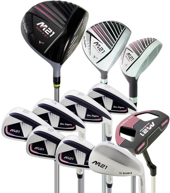 2026 벤세이어스 Ai울트라 M21 여성 골프채풀세트+휠 캐디백세트, 여성용, 여성용-그라파이트
