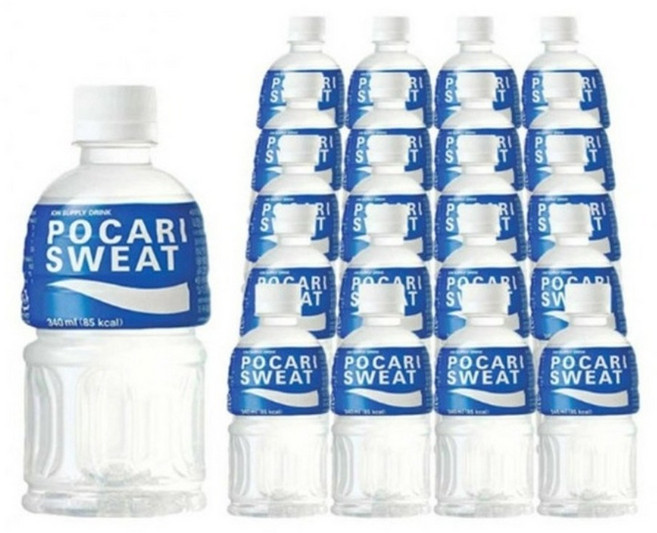 총 20개 포카리스웨트 340ml 포카리스웻/포카리340/포카리스웨트340/유라벨 무라벨포카리 랜덤, 1개